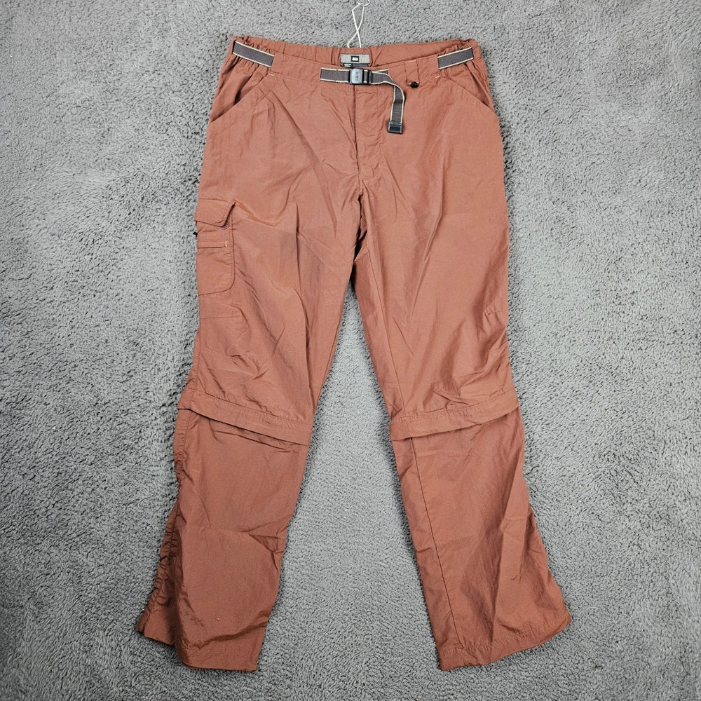 REI Women's Rust Orange Wide Leg Convertible Pants